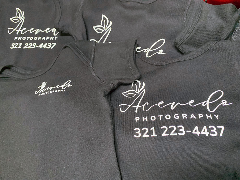 Acevedo onsies custom print t-shirt – Liveli Design Palm Bay